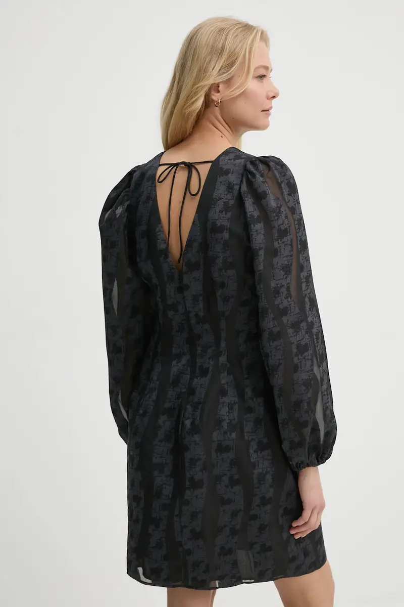 vestito SAANAI colore blu navy F24400156 miniatura 3