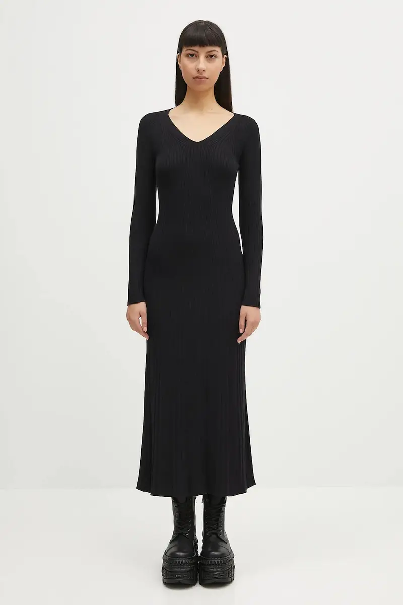 vestito Sacheryl V-Neck colore nero F25100046