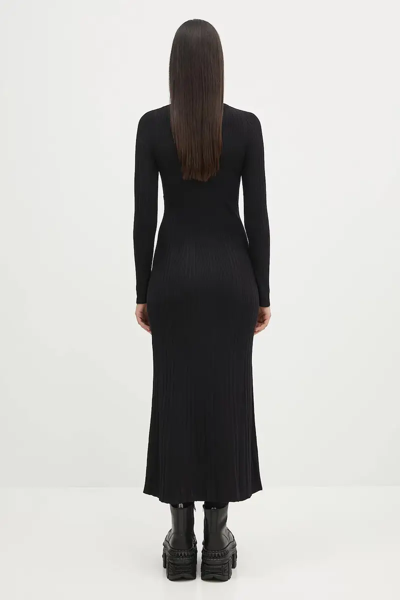 vestito Sacheryl V-Neck Nero miniatura 3