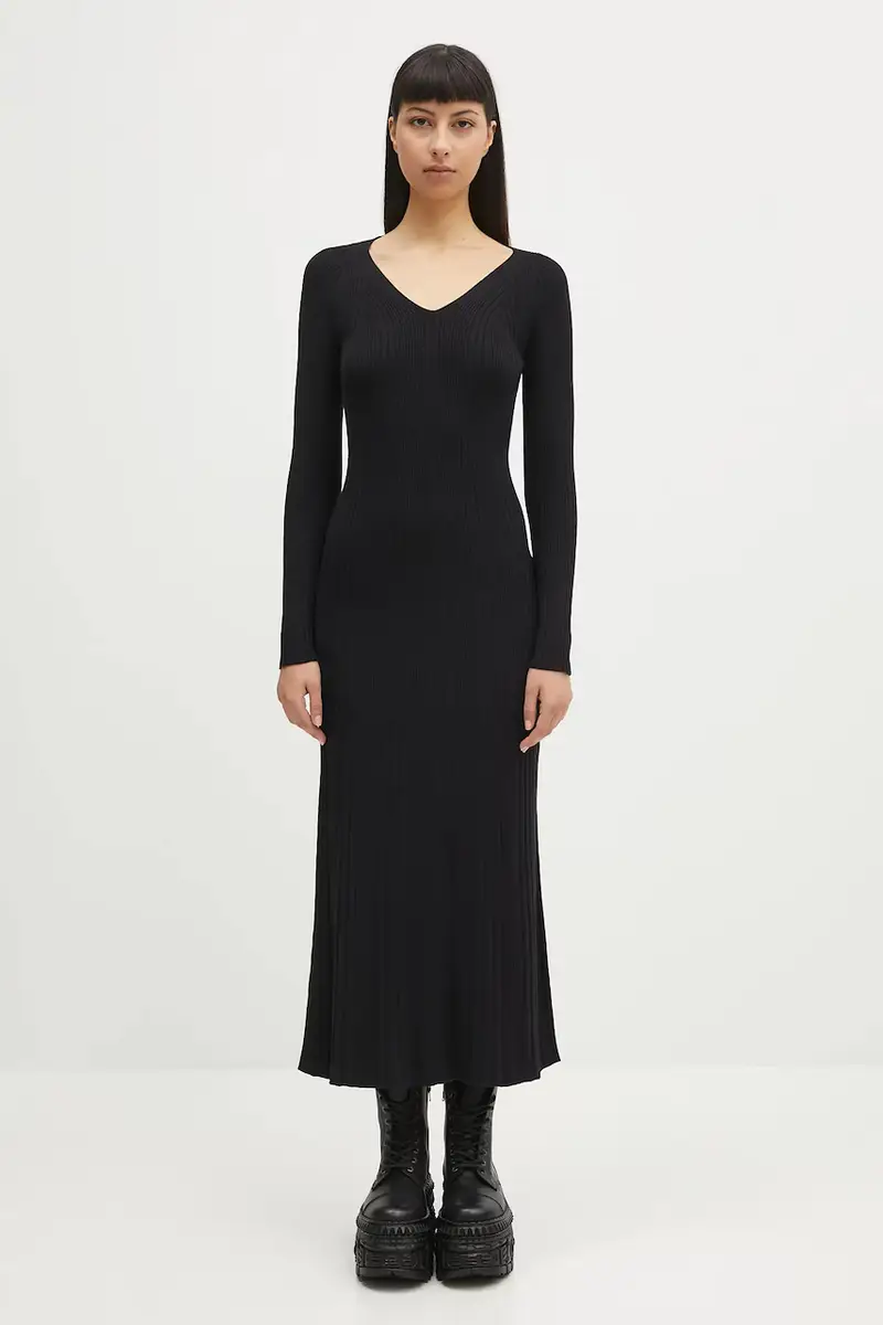 vestito Sacheryl V-Neck Nero