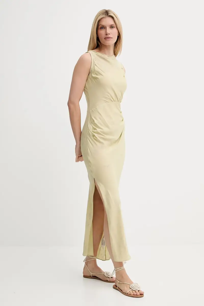 vestito SAHIRA colore beige F25200098 miniatura 2