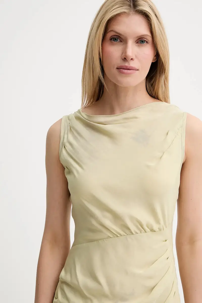 vestito SAHIRA colore beige F25200098 miniatura 4