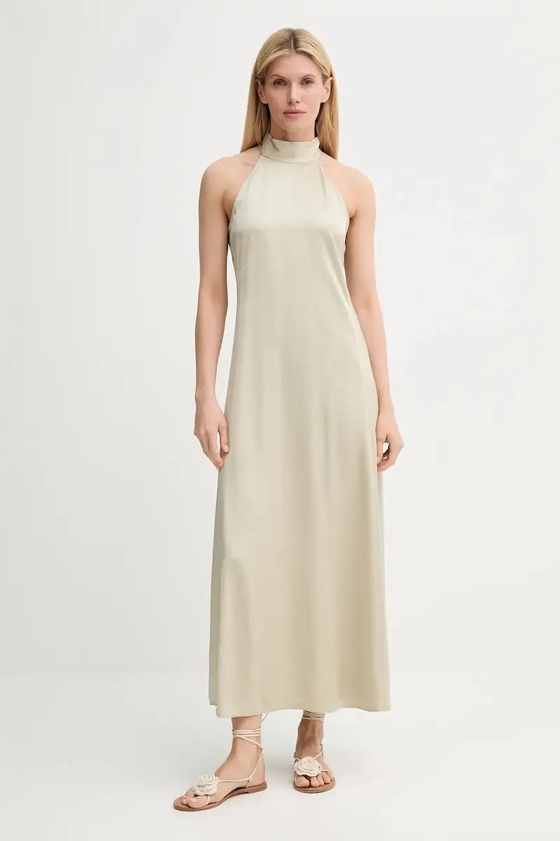 vestito SANETTLE colore verde F25200104