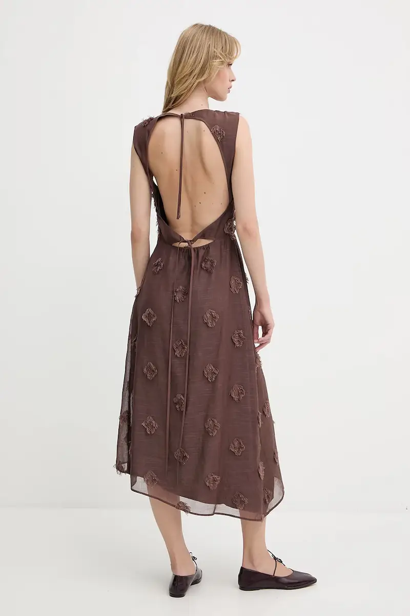 vestito SAPORTOFINO colore marrone F25200057 miniatura 3