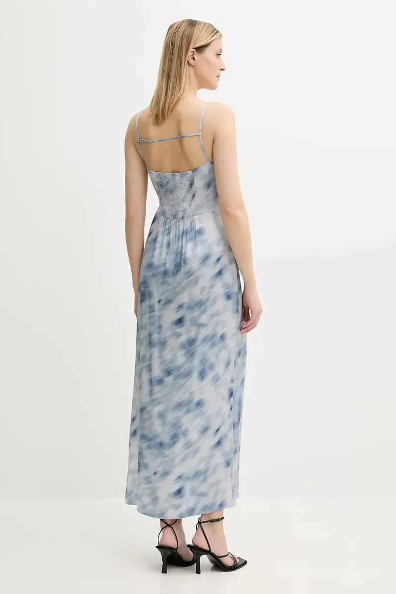 vestito SASAGE colore blu F24100145 miniatura 3