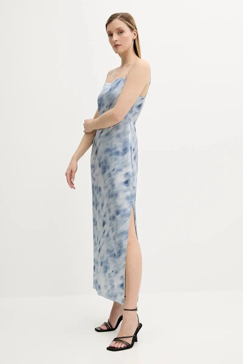 vestito SASAGE colore blu F24100145 miniatura 4