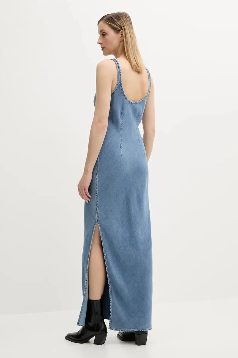 vestito SASUNNA colore blu F25200078 miniatura 3