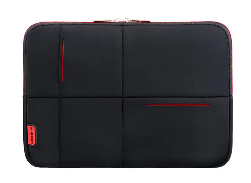 Custodia computer 13,3" Samsonite Airglow Sleeves Nero/Rosso