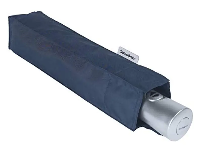 Samsonite Rain Pro - 3 Section Auto Open Close Ombrello Pieghevole.29 cm, Blu miniatura 2