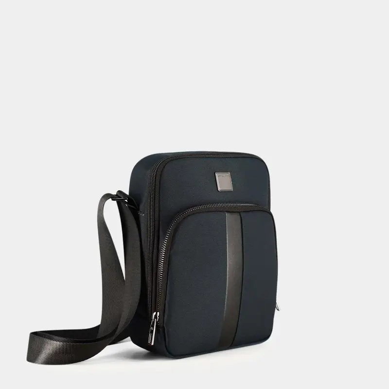 Tracolle Samsonite da Uomo, blu miniatura 2