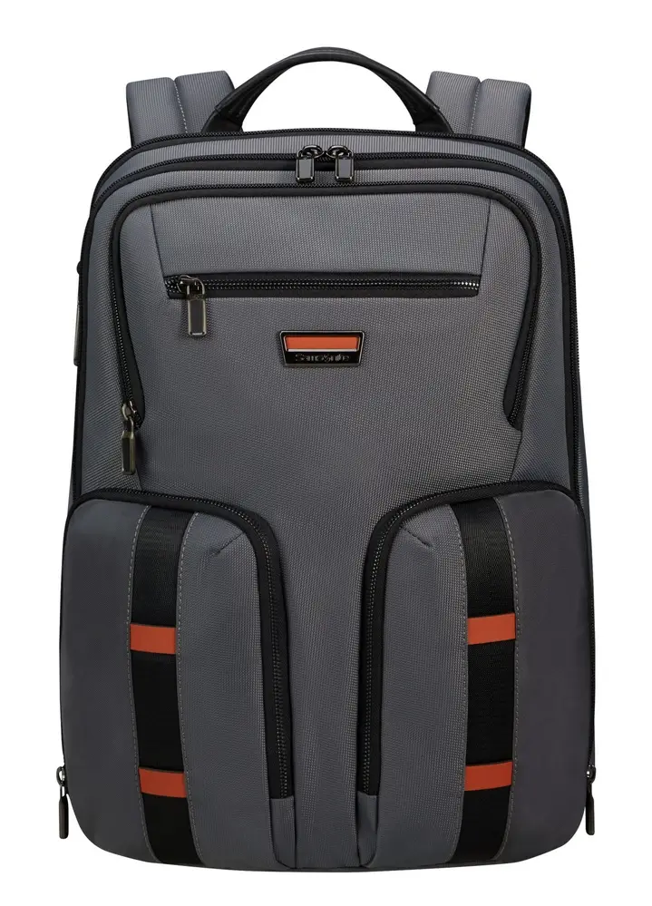 Zaino lavoro 15,6" Samsonite Urban-Eye Grigio/Cognac