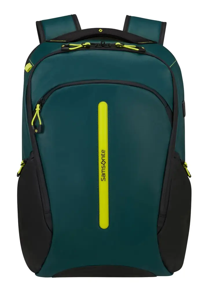 Zaino M USB 15,6" Samsonite Ecodiver Dark Teal/Lime