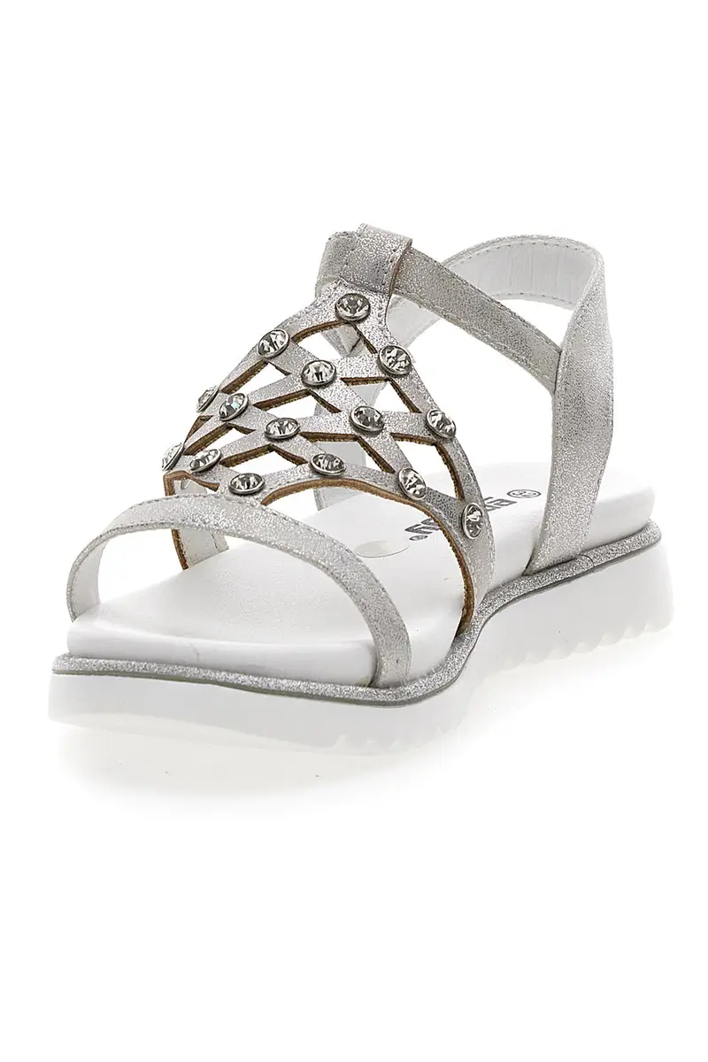 Sandali Argento Con Strass Energy 535 miniatura 3