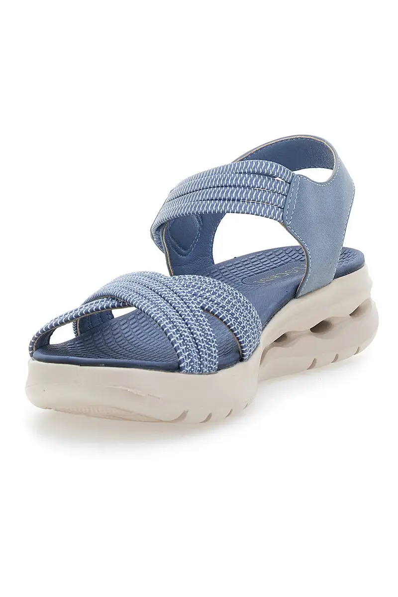 Sandali Azzurri Comfort Plocadi 88258 miniatura 3