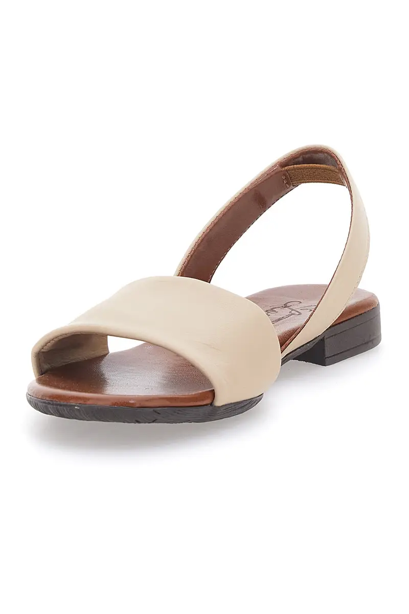 Sandali Bassi Flat Sand In Pelle Pittarello Look 225140 miniatura 3