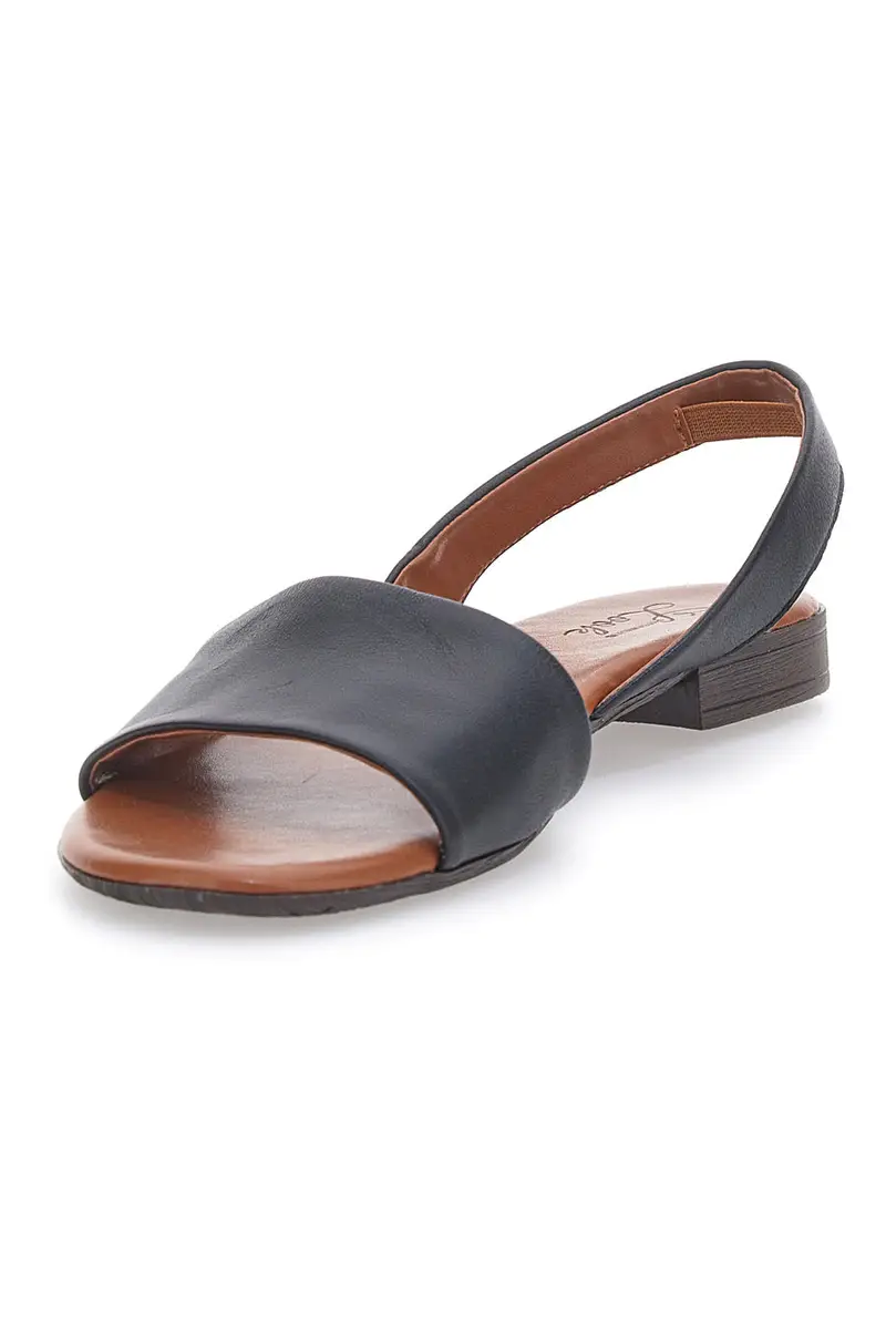 Sandali Bassi Nero in Vera Pelle Pittarello Look 225265 miniatura 3