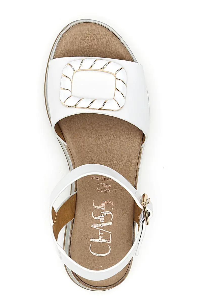 Sandali bianchi con platform Pittarello Class 19236 miniatura 3