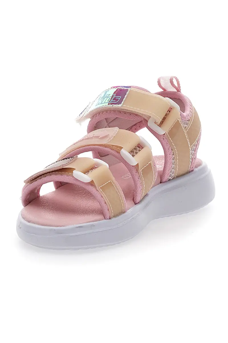 Sandali Bimba Rosa Con Strappo in Velcro Pitt Kids 2208903 miniatura 3