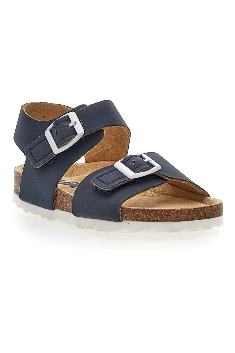 Sandali Blu Con Cinturini Regolabili Asso 15046 miniatura 2