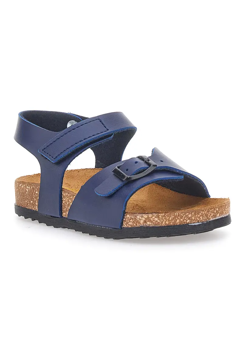 Sandali blu con fibbia e cinturino regolabile Pittarello Bio 257A080SR miniatura 2