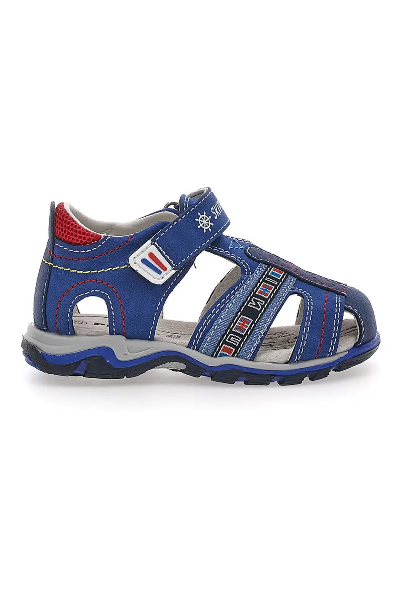 Sandali blu con Velcro Pitt Kids 14356
