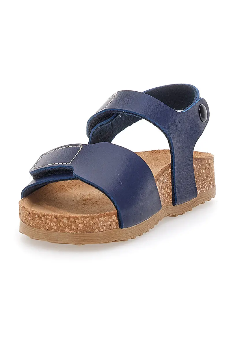 Sandali Blu Con Velcro Pittarello Bio 257081 miniatura 3