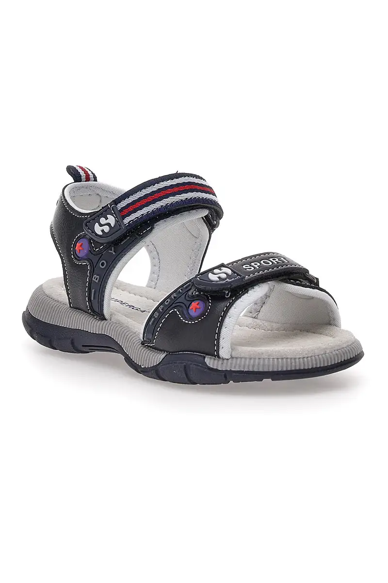 Sandali blu da Bimbo Casual Superga 63278 miniatura 2