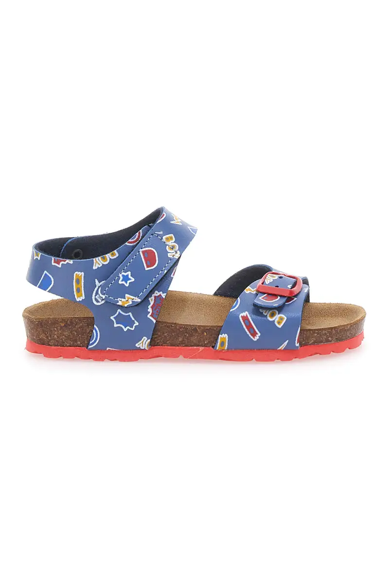 Sandali Blu e Rossi Made in Italy PITT KIDS 45289GHP
