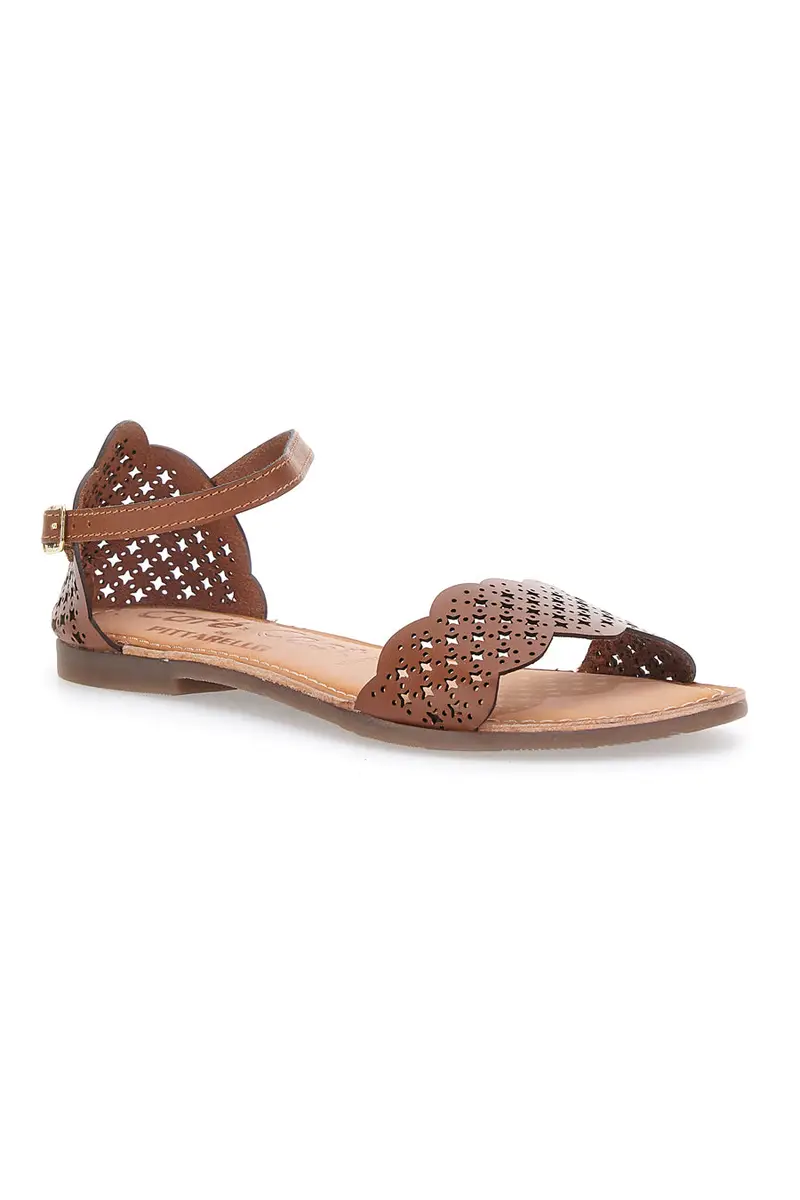 Sandali Cafè Cost 95107 Cuoio Vera Pelle miniatura 2