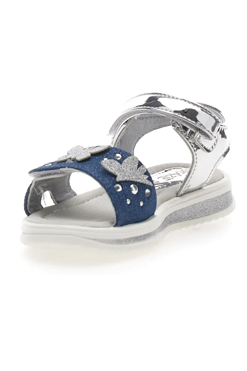 Sandali con farfalle e charms blu Grazie girl 218349 miniatura 3