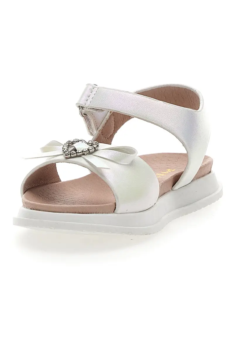 Sandali con Fiocco Bianchi Pitt Kids 39244 miniatura 3