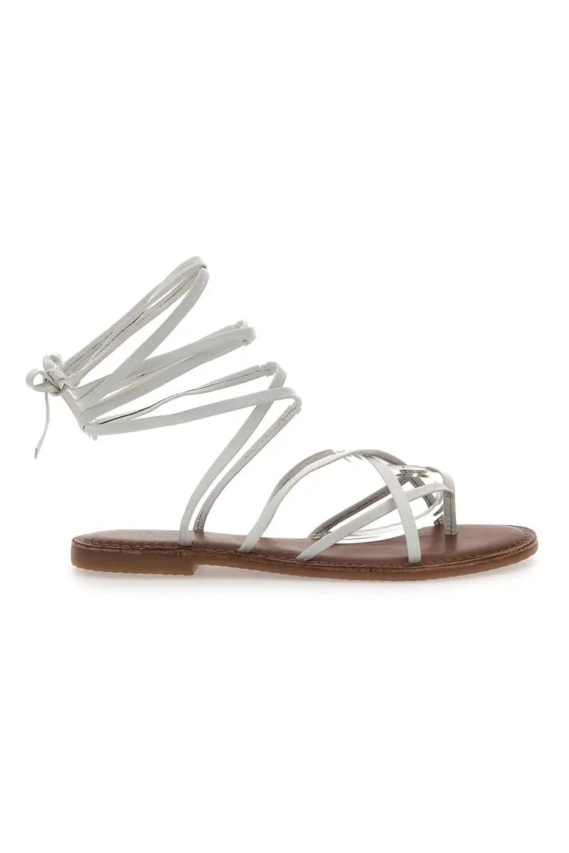 Sandali con lacci in vera pelle Pittarello Sun D09