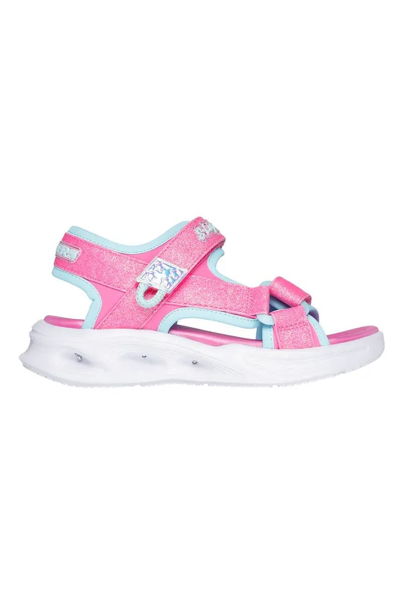 Sandali con Luci Rosa Skechers Sola Glow Sandal miniatura 2