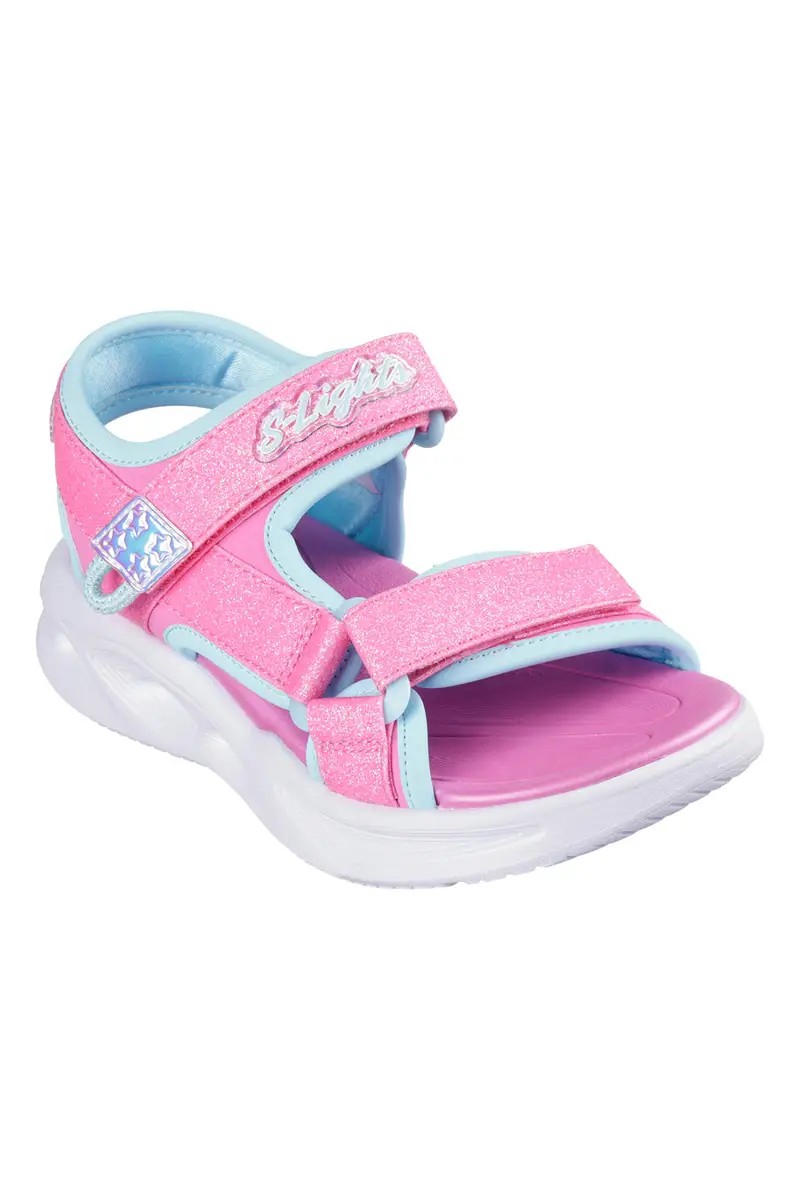 Sandali con Luci Rosa Skechers Sola Glow Sandal miniatura 3