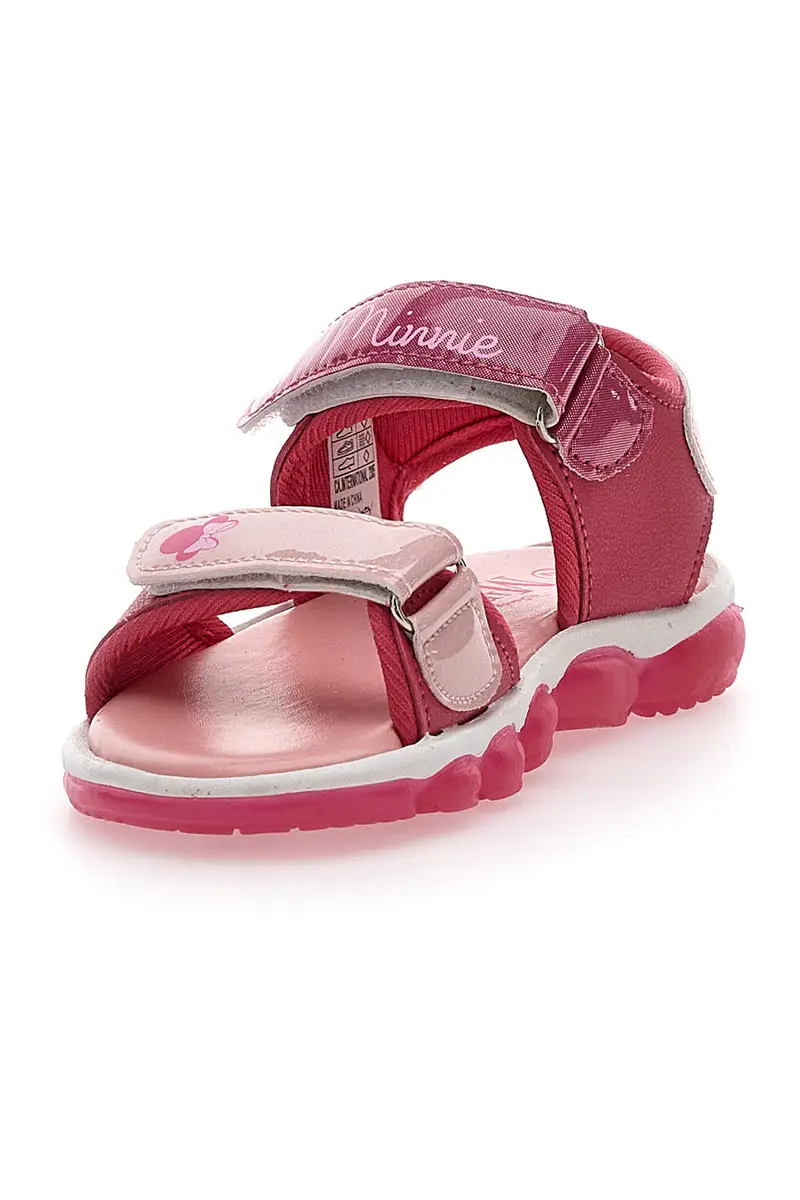 Sandali con Velcro Fucsia Minnie 17308 miniatura 3
