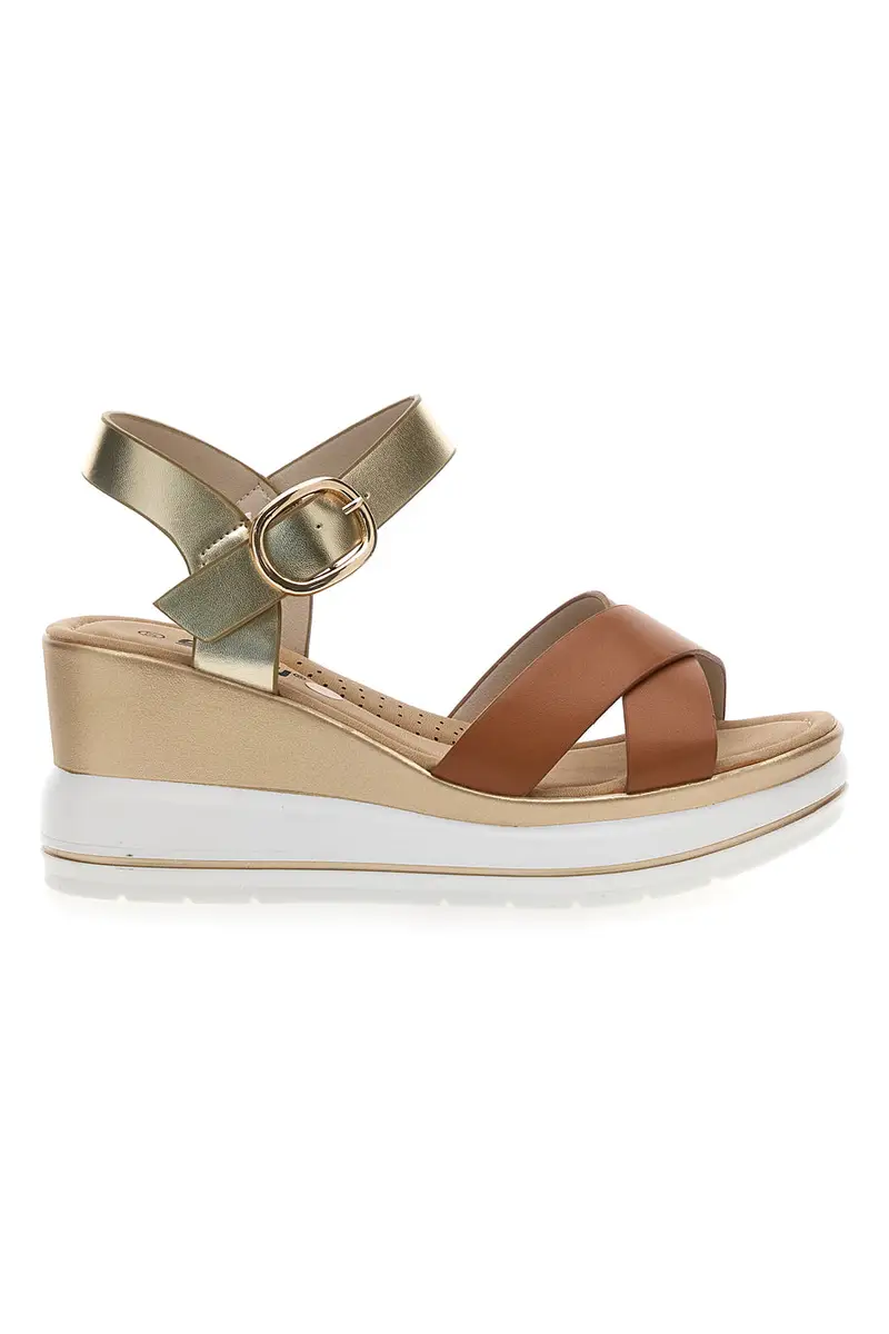 Sandali Cuoio con Platform Energy 421