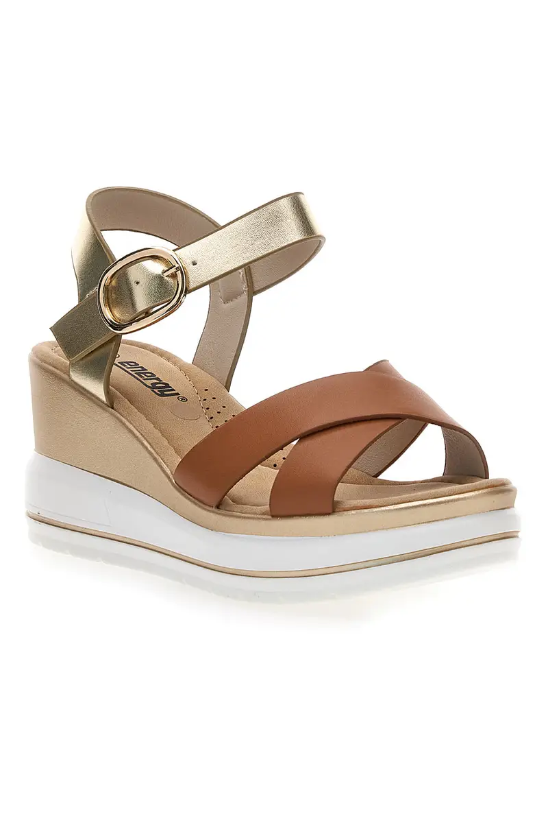 Sandali Cuoio con Platform Energy 421 miniatura 2