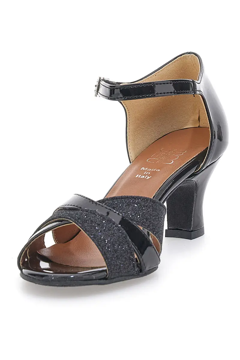 Sandali da Ballo Nere Con Cinturino alla Caviglia Mon Dieu Musique 13 miniatura 3