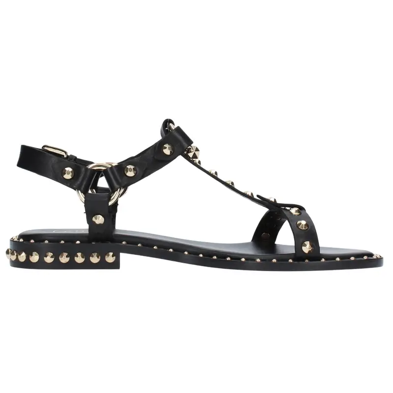 sandali donna ash - cocco black - nero