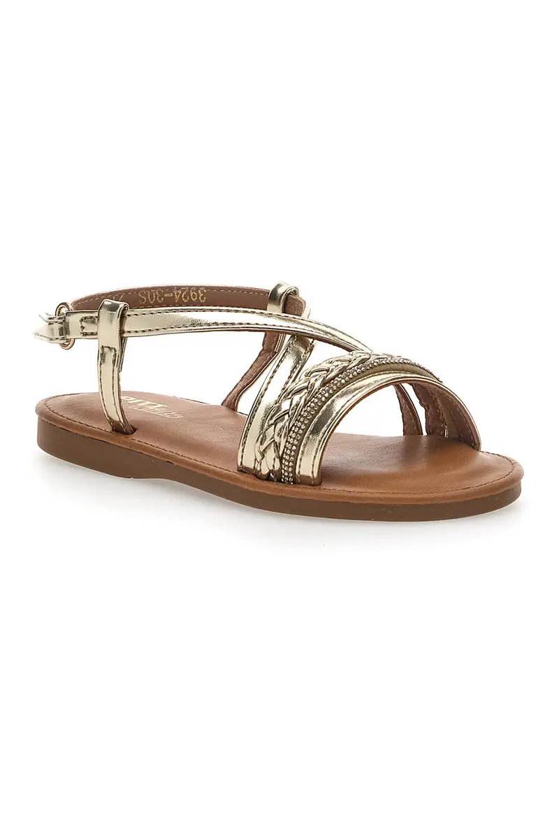 Sandali Dorati con Cinturino Pitt Kids 392430 miniatura 2
