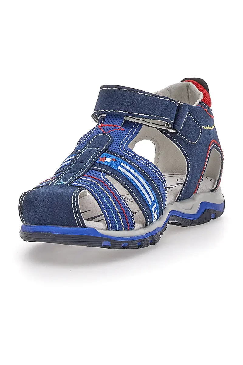 Sandali Fisherman Blu Pitt Kids 14363 miniatura 3