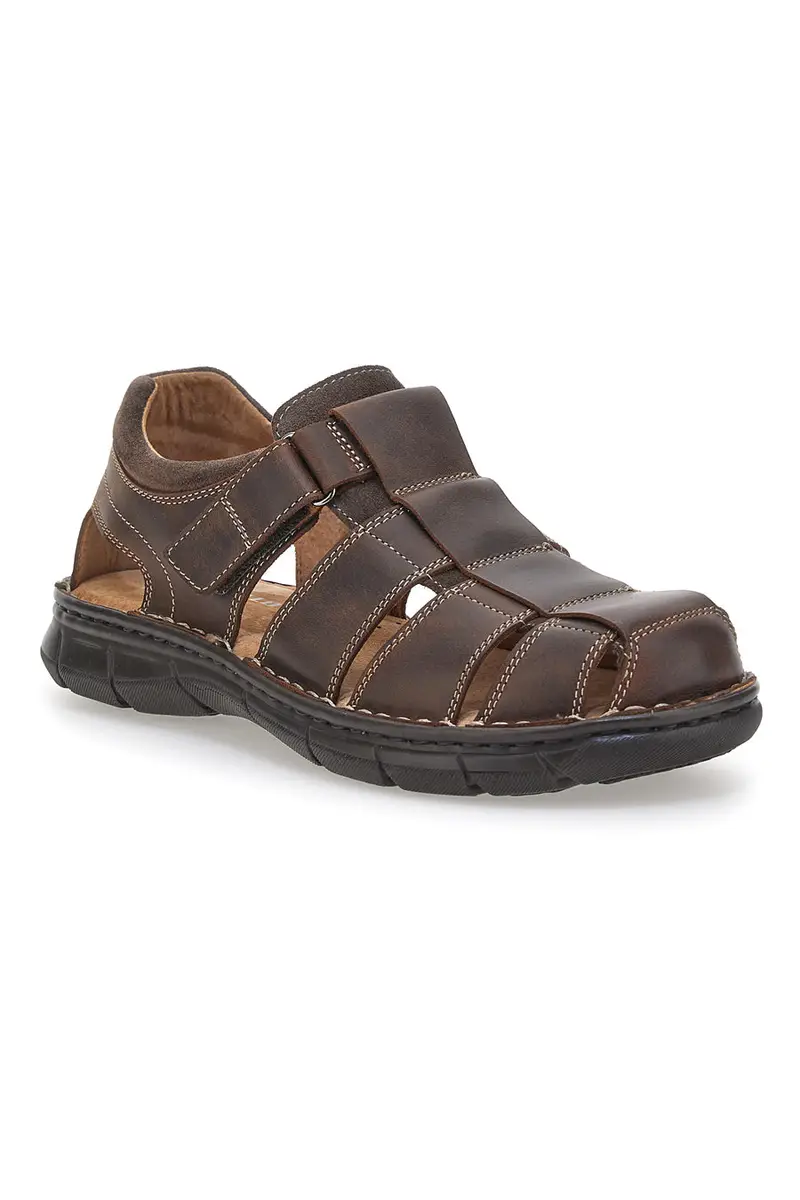 Sandali Fisherman Marroni In Pelle Pittarello Eco 7402 miniatura 2