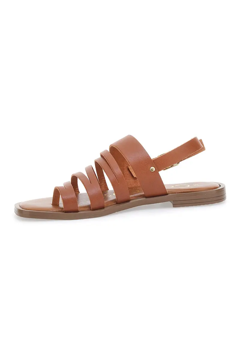 Sandali Flat cafè Cost 15481 Cognac miniatura 3