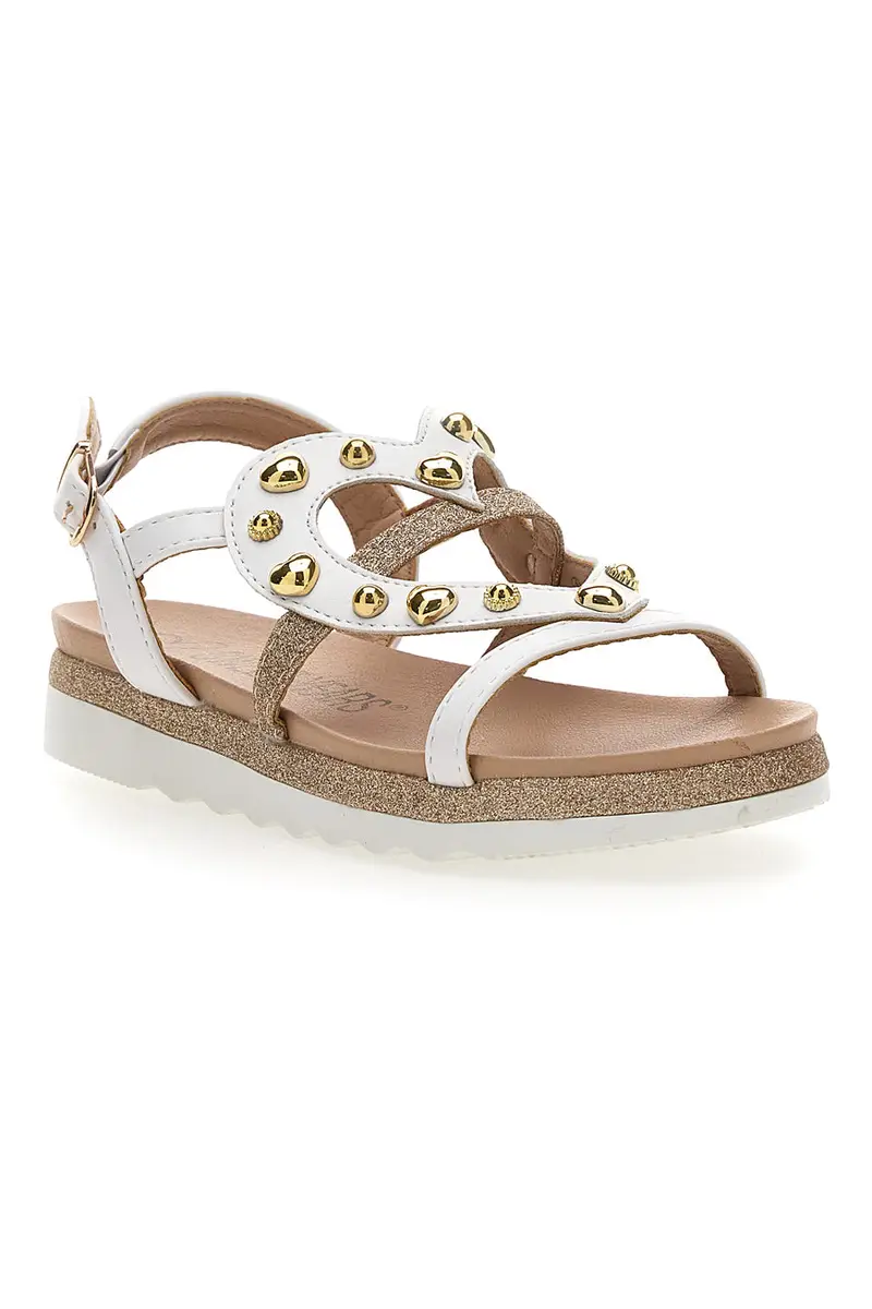 Sandali Flat Sweet Years 8668 Bianchi miniatura 2