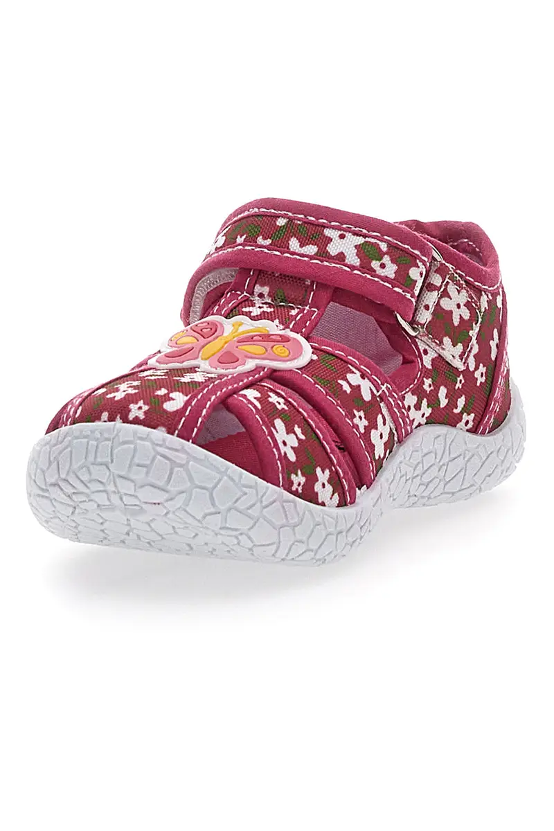 Sandali Fucsia in Tessuto con Punta Chiusa Pitt Kids 3903 miniatura 3