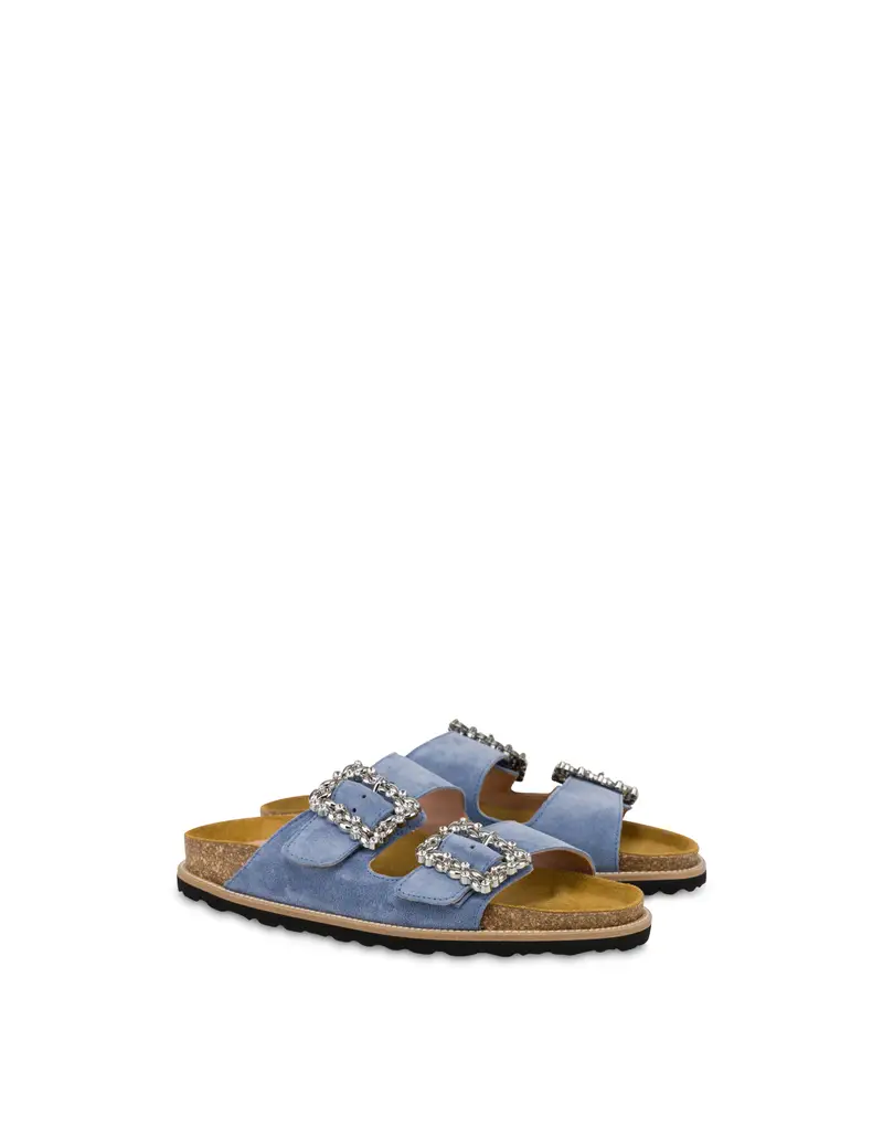 Sandali fussbett in crosta Rosemery SKY, 41, Pollini miniatura 2