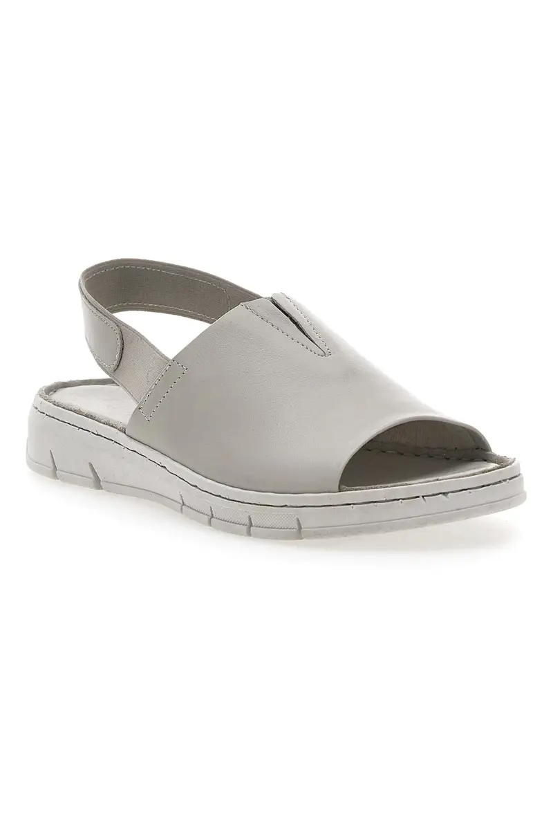 Sandali Grigi con Elastico Posteriore in Vera Pelle PITTARELLO FOCUS 3316134 miniatura 2