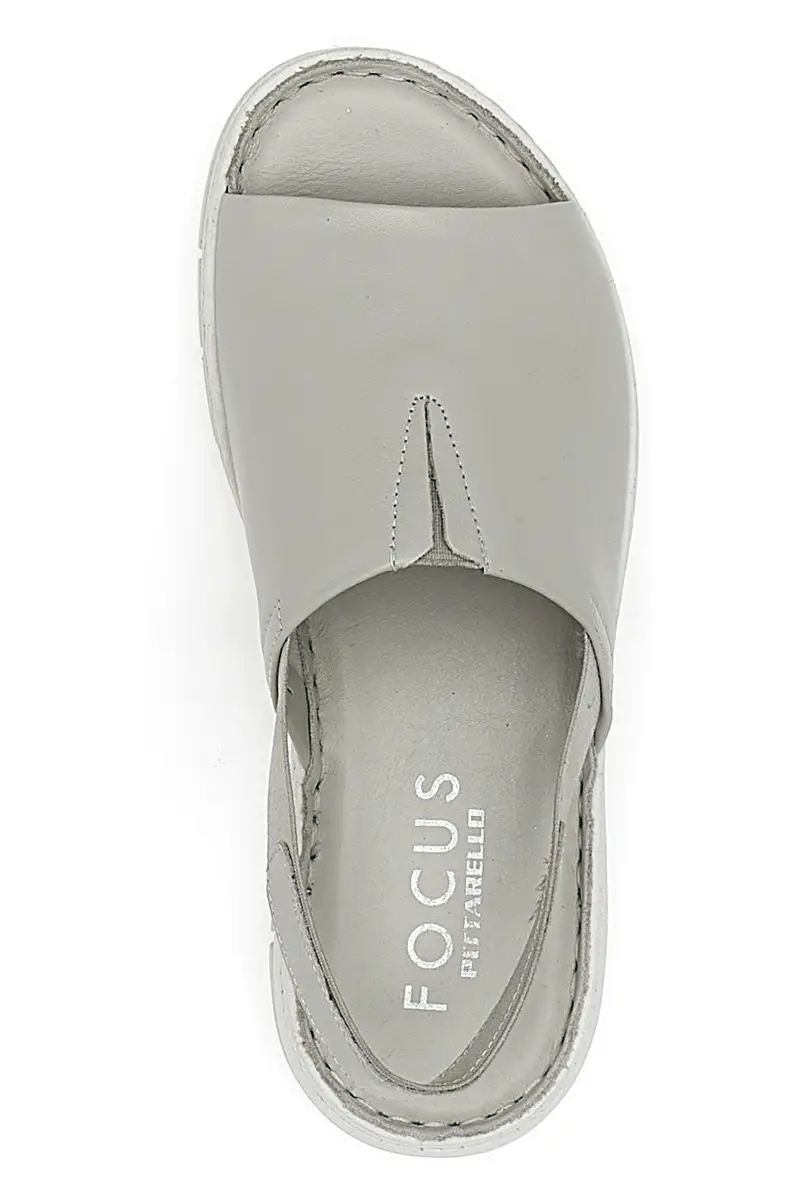 Sandali Grigi con Elastico Posteriore in Vera Pelle PITTARELLO FOCUS 3316134 miniatura 3