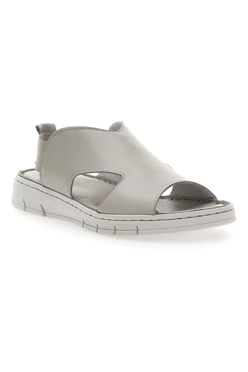 Sandali Grigio con Elastico E Tomaia in Pelle Incrociata PITTARELLO FOCUS 3324926 miniatura 2