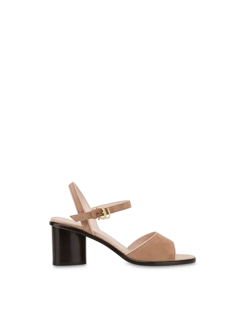 Sandali in camoscio Outline NUDE, 39, Pollini